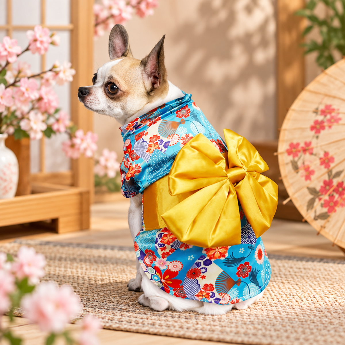 Japanese Kimono Pet Costume