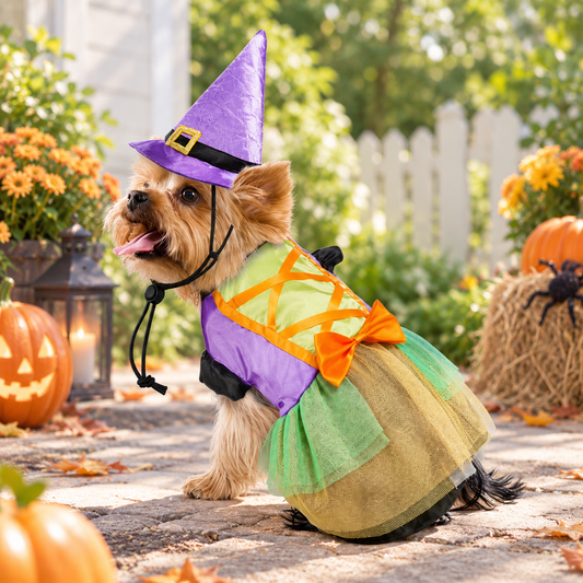 Halloween Witch Pet Costume Dress