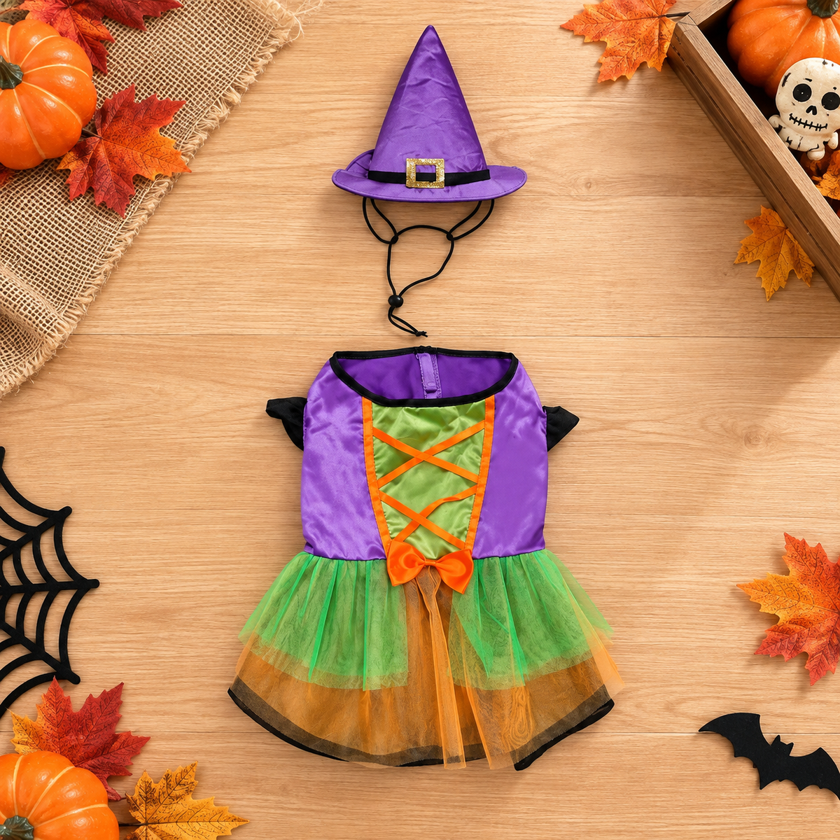 Halloween Witch Pet Costume Dress