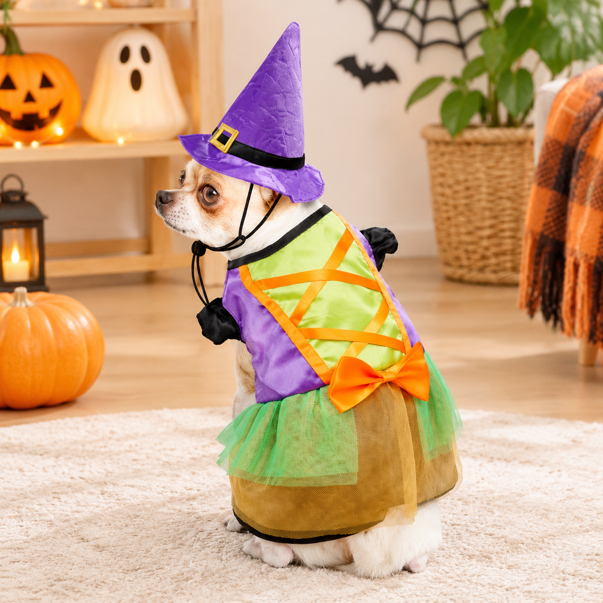 Halloween Witch Pet Costume Dress